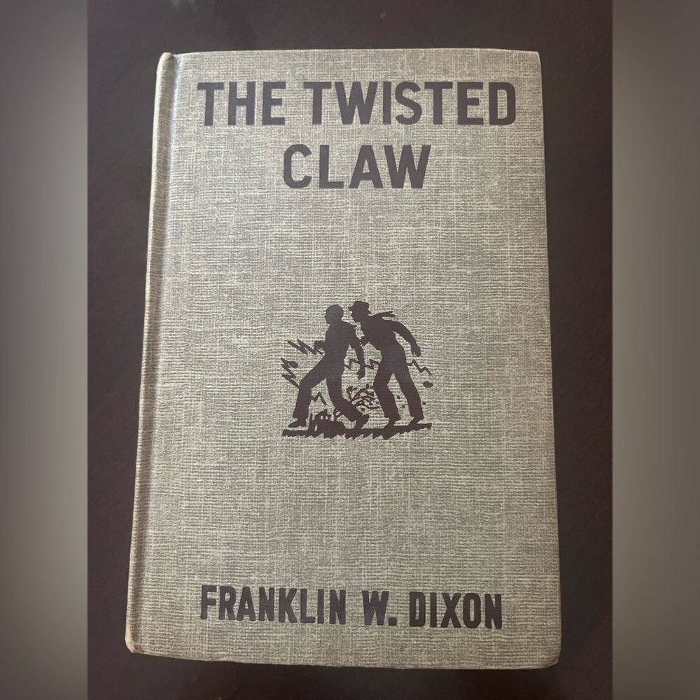 2 Vintage Franklin W Dixon Books The Sinister Signpost and The Twisted Claw